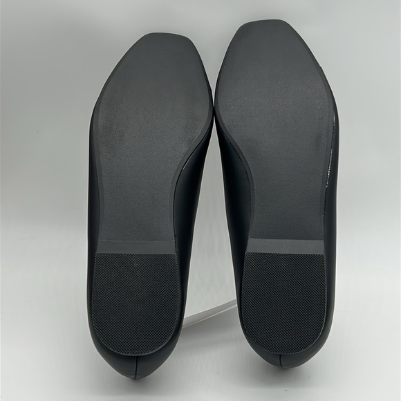 DV by Dolce Vita Malanie Black Vegan Leather Cap-Toe Flats Women’s Size 8.5 NWT - Picture 11 of 12